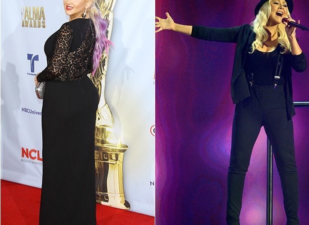 Christina Aguilera perde 10 kg e aparece mais magra em coletiva do ‘The Voice’