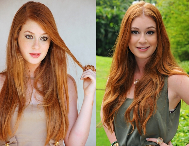 As madeixas de Marina Ruy Barbosa